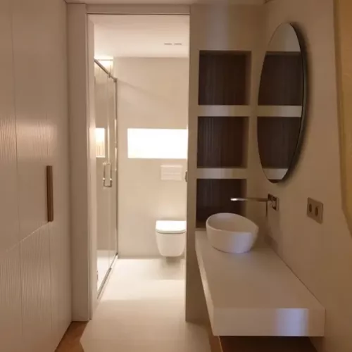 Baño completo estilo minimalista